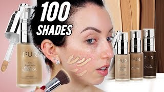 WORTH THE HYPE PUR 4-in-1 Selfie Foundation {First Impression Review & Demo} Dry Skin