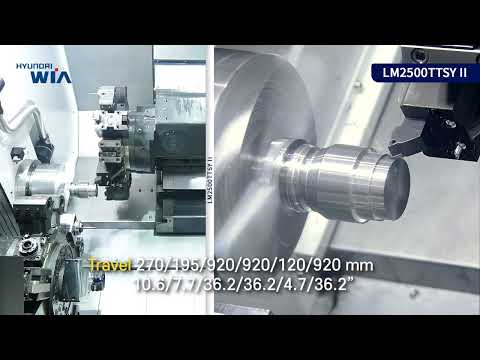 HYUNDAI WIA LM2500TTSY Multi-Axis CNC Lathes | Hillary Machinery LLC (1)
