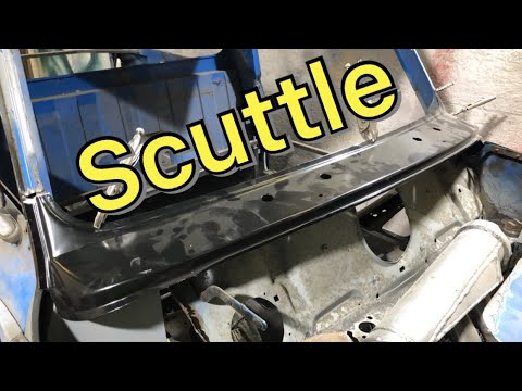 Classic Mini Pickup Restoration Ep23 - Scuttle