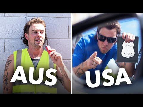 American Cops vs Australian Cops
