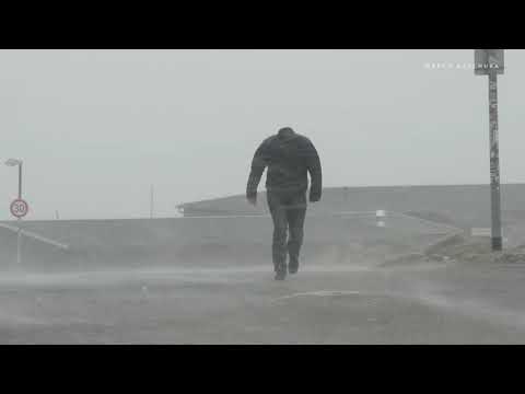 Orkan auf dem Brocken - Sturmtief Eugen am 04. Mai 2021