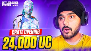 NEW ULTIMATE MUMMY SET CRATE OPENING 😱 Luckiest Ever ??😎 BGMI New Crate Opening 🥵