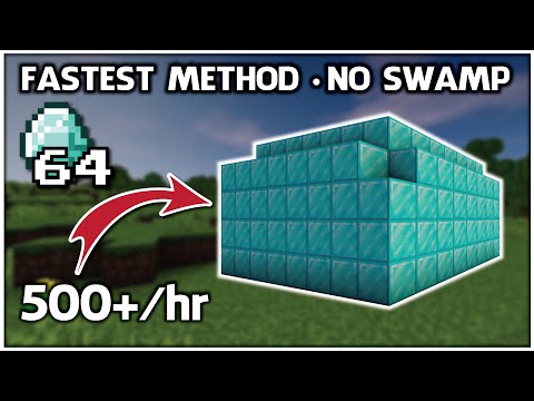 Minecraft Best Way to Find Diamonds | 500+ Per Hour, Survival Tested