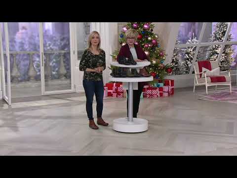 Clarks Collection Leather Ankle Boots - Ashland Pine on QVC
