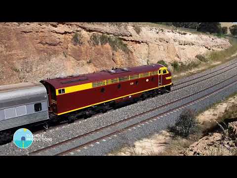 Diesel Locomotives 4204 & 42103 - Golden West Tour - 2020