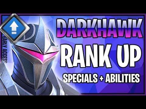 DARKHAWK - Rank Up, Specials, Synergies and Abilities! Marvel Contest of Champions