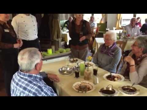 Geburtstagssingen bei Steinbergs mit Chefkoch Franz-Josef