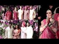 Anil Ambani Mukesh Ambani Nita Ambani Tina Ambani At Shloka And Akash Ambani Wedding