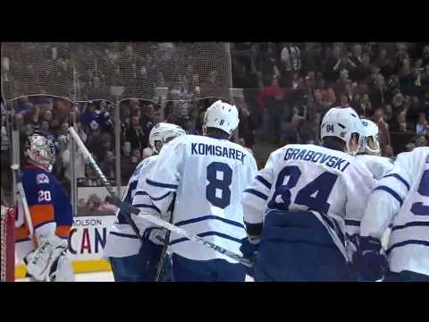 Matthew Lombardi Scores 2nd - Islanders @ Leafs - 01/23/2012