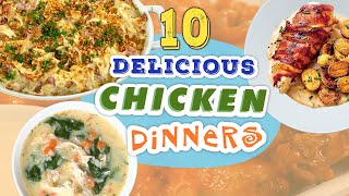 10 Easy Ways to Cook Chicken | Chicken Dinner Recipe Compilation | MyRecipes