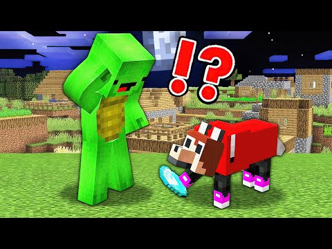 Funny JJ & Mikey - Why JJ Pranked Mikey as a DOG in Minecraft Morph Mod Challenge? (Maizen Mizen Mazien)