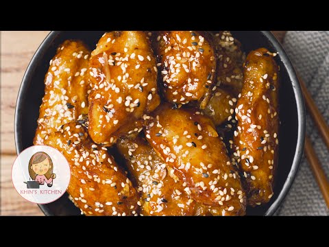 Crispy Honey Lemon Chicken Wings | Easy and Simple Recipe | Crunchy Wings