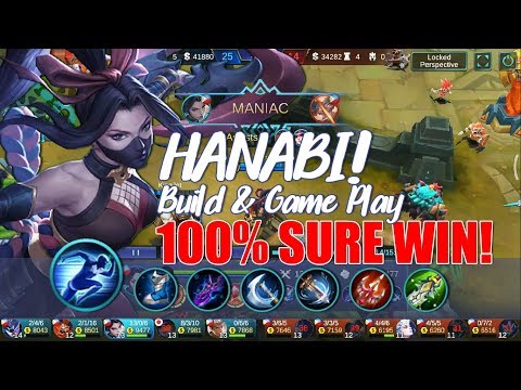 TAMANG LARO PARA KAY HANABI 100% SURE WIN! | BEST BUILD 2020