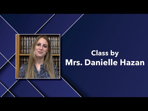Mrs. Danielle Hazan: Hannukah & Education