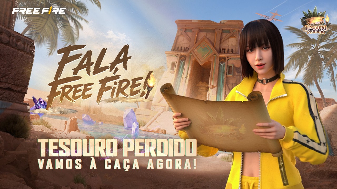 FALA FREE FIRE! | TESOURO PERDIDO | FREE FIRE BRASIL