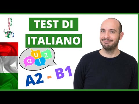 QUIZ DI ITALIANO livello B1 | Esercitati in italiano con Francesco (ITALIAN subtitles)