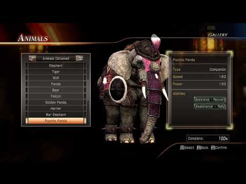 DYNASTY WARRIORS 8 Xtreme Legends Complete Edition All Animals