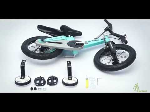 R for Rabbit Tiny Toes Rapid Bicycle Installation Video