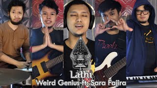Download lagu Weird  Genius ft. Sara Fajira - Lathi | METAL COVER by Sanca Records mp3