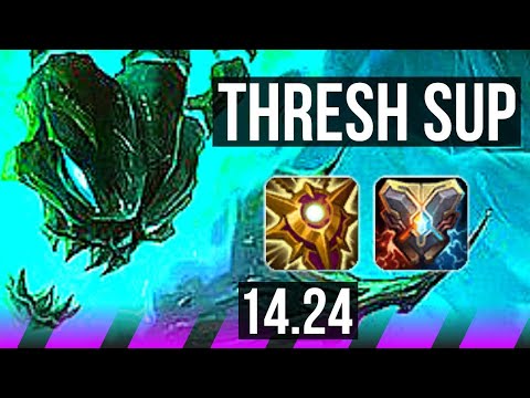 THRESH & Ashe vs LULU & Varus (SUP) | KR Master | 14.24