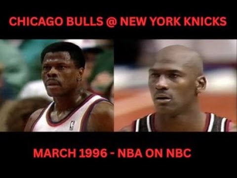 Bulls @ Knicks March 1996 (NBA On NBC)