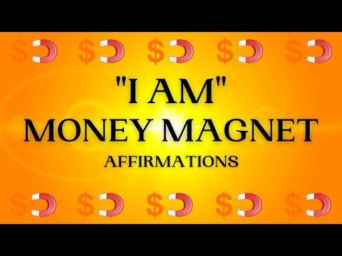 "l AM" A MONEY MAGNET! Abundance Affirmations (Reprogram Your Mind)