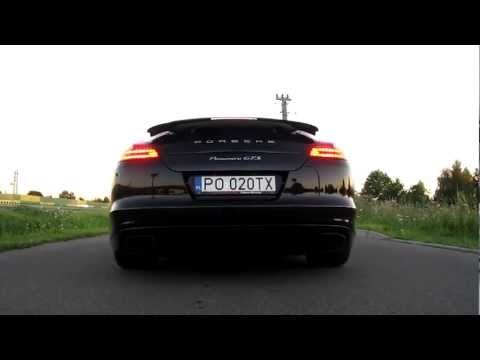 2012 Porsche Panamera GTS - znikający punkt | launch control 720p