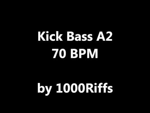 Kick Bass Drum A2 : 70 BPM - Beats Per Minute