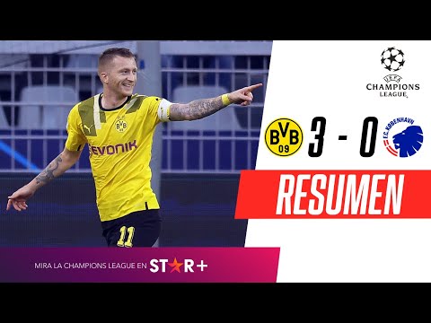 Video: CHAMPIONS LEAGUE: Borussia Dortmund goleó a Copenhague