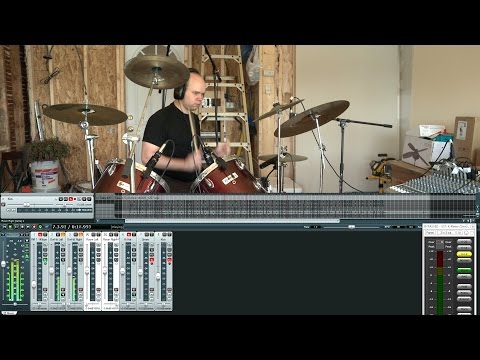 How to Record Drums in a Real Home Studio - Part 2 of 2