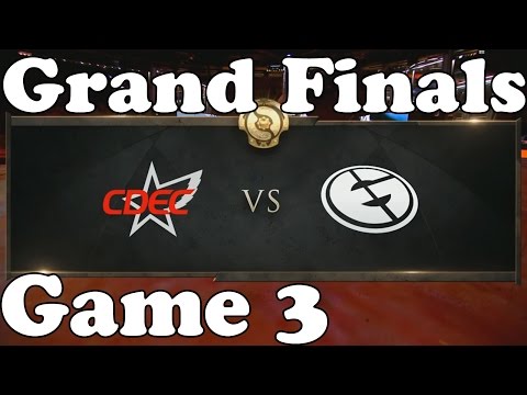 Dota 2 - Grand Finals Evil Geniuses vs CDEC Game 3 - Highlights - The International 5