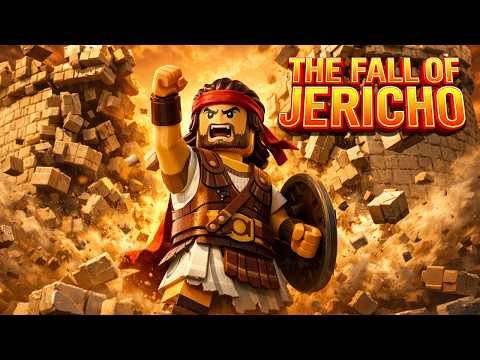 Jericho Bible Story: The Walls Fell Without Weapon | LEGO Bible Adventures - Bible Stories, Kingdom Kids Zone - LEGO Bible Adventures