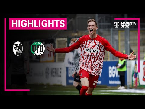 SC Freiburg II - VfB Lübeck | Highlights 3. Liga | MAGENTA SPORT