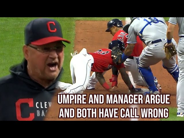 Umpire & Manager argue but are both wrong, a breakdown