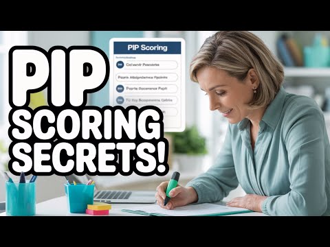 PIP Form - 8 Points Gets Standard Rate, 12 Gets Enhanced (How to Score The Highest Points)