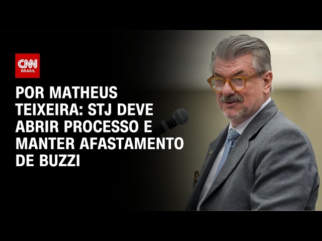 STJ decide nesta terça (14) se abre processo contra Buzzi por importunação sexual | CNN NOVO DIA