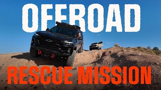 2023 Chevy Colorado Z71 Off Roading to the Lake Turns Into A RESCUE MISSION