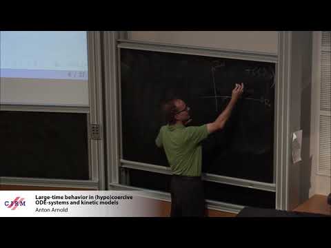 Anton Arnold: Large-time behavior in (hypo)coercive ODE-systems and kinetic models