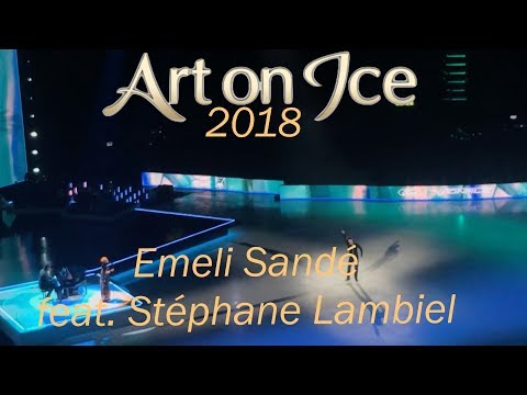 Art On Ice 2018 l Emeli Sandé "Read All About It" with Stéphane Lambiel