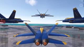 Blue Angels: Aerobatic Flight Simulator videosu