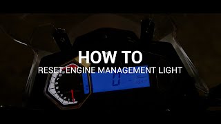 How to reset Engine Management light on Sinnis Motorcycles and Scooters