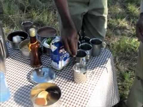 Nxabega - Making a yogurt-like drink from fruit from Bilbao tree.wmv