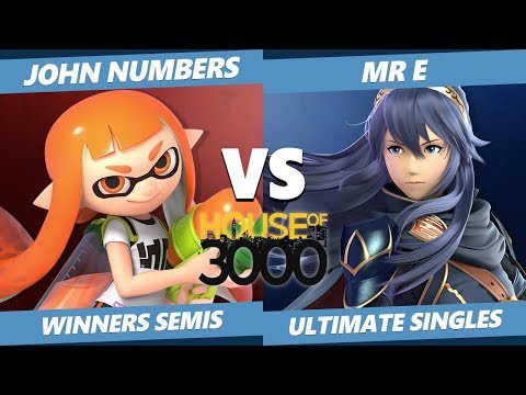 Smash Ultimate Tournament - John Numbers (Inkling) Vs. Mr E (Lucina) SSBU Xeno 159 Winners Semis