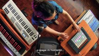 Ableton Push 1 looping performance  - LARISA music - Mezcal