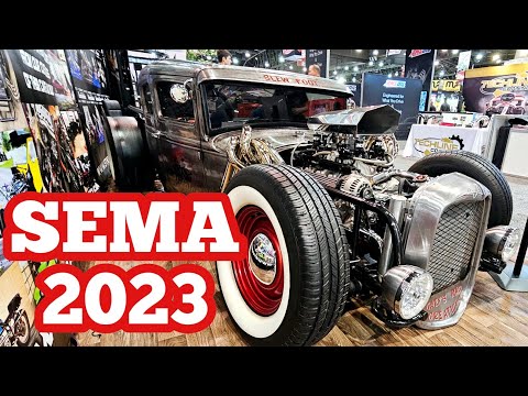 SEMA 2023 - CENTRAL HALL WALK THRU - BEST CUSTOM RIDES