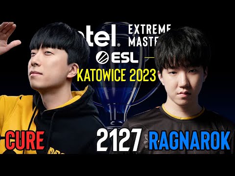 🇰🇷 Cure (T) vs 🇰🇷 RagnaroK (Z) - Gruppe A - IEM Katowice 2023 - StarCraft 2 - Cast 2127 [Deutsch/4K]