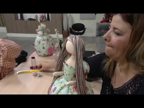 Mulher.com - 04/01/2017 - Boneca costureira - Vivi Prado  PT2