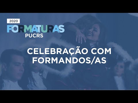 Formaturas 2020 - Celebração com formandos/as