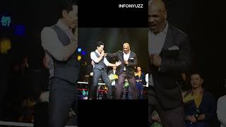 Download lagu Tyson dan FILM !!!  Unjuk GIGI Beradu Mekanik di FILM IP MAN 3  #boxing  #tinju #ipman3 mp3
