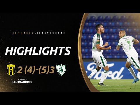 Guaraní vs. América MG 2 (4) - (5) 3 | RESUMEN | Segunda Fase | CONMEBOL Libertadores 2022